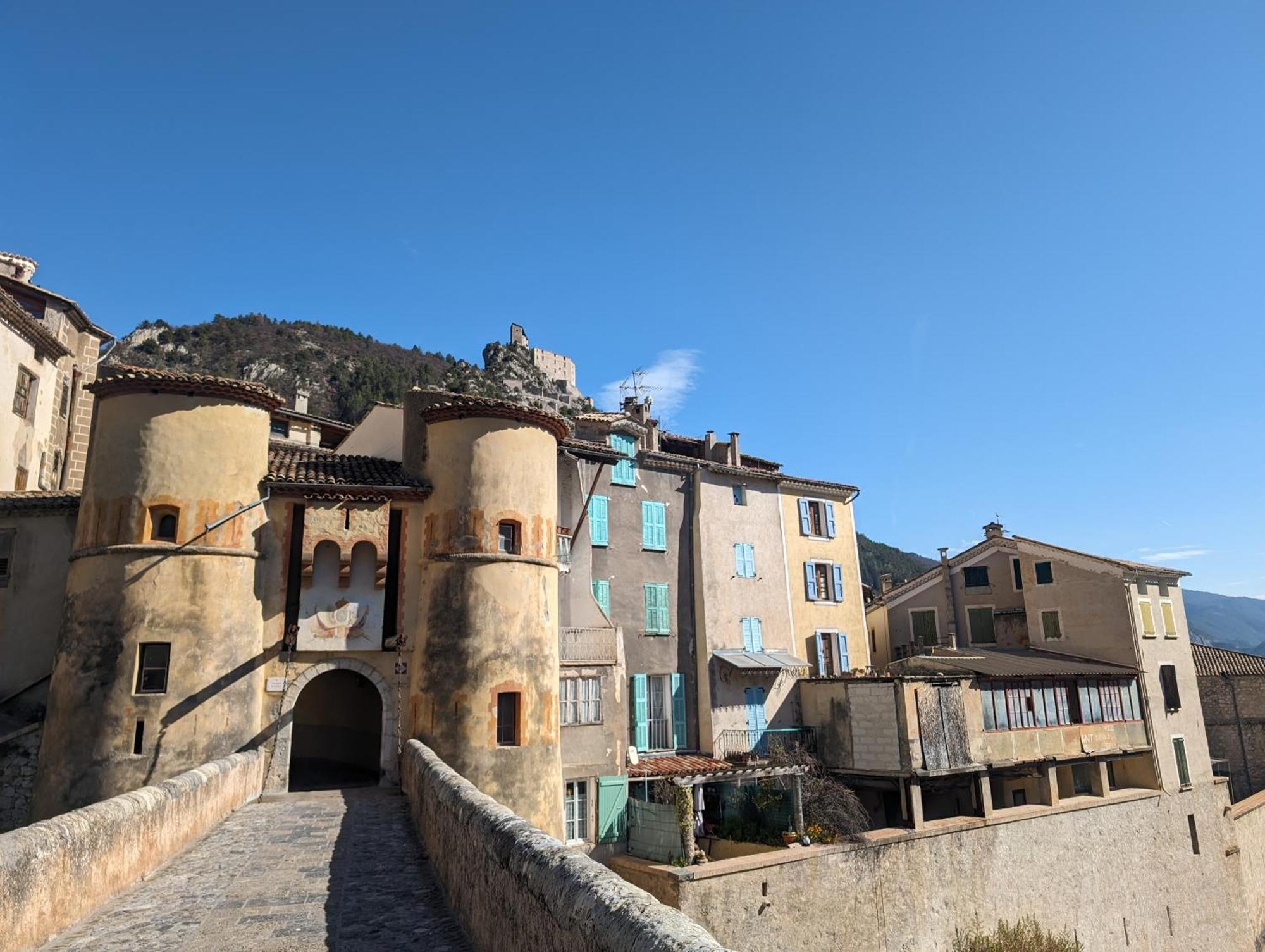 Duplex "La Belle Vue " Apartment Entrevaux Exterior photo