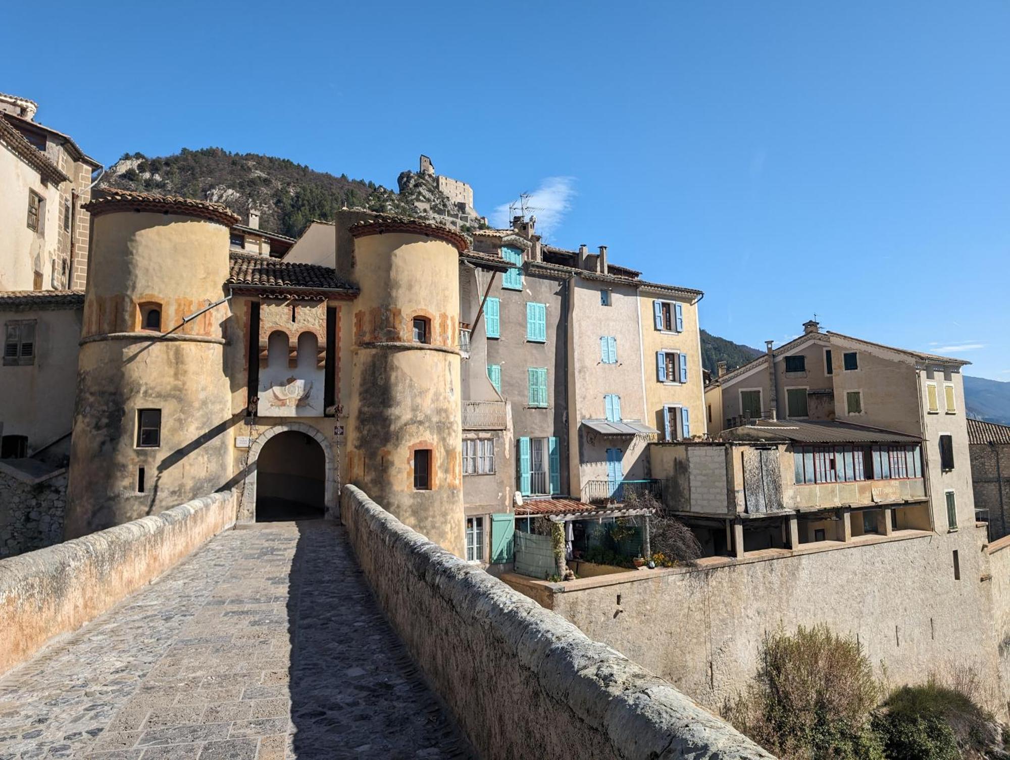 Duplex "La Belle Vue " Apartment Entrevaux Exterior photo